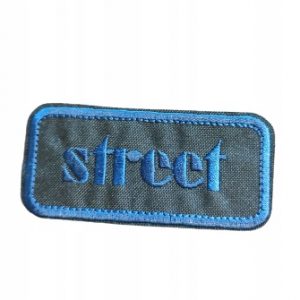 aplikacja termo odzieżowa napis STREET 75X35 różne kolory